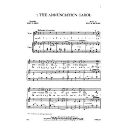 Thiman, E The Flower Of Bethlehem Voice And Piano