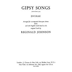 Dvorak, A Gipsy Songs Ssa/Piano