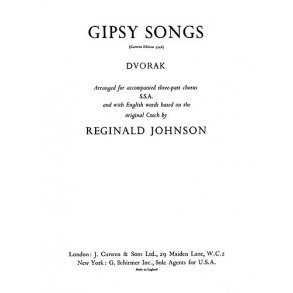 Dvorak, A Gipsy Songs Ssa/Piano