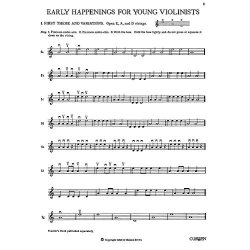 Brown, H Early Happenings For Young Violinists Book One Pupil's Book