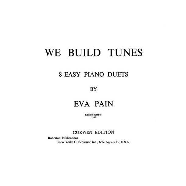Pain, E We Build Tunes 8 Easy Piano Duet