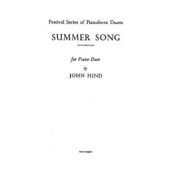 Hind, J Summer Song Piano Duet