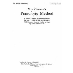 Mrs Curwen's Pianoforte Method 1st Step (Swinstead)