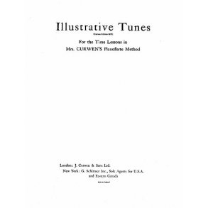 Mrs Curwen's Pianoforte Method Illustrative Tunes