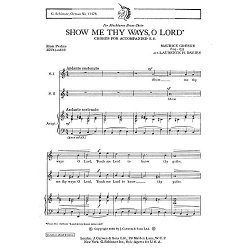 Greene: Show Me Thy Ways, O Lord (SS)