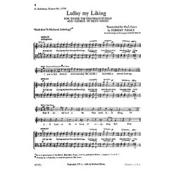 Holst Lullay My Liking Ttbb