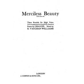 Ralph Vaughan Williams: Merciless Beauty (String Trio)