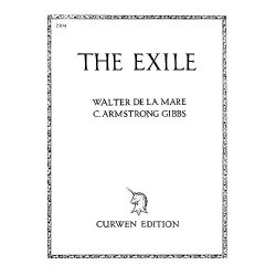 Armstrong Gibbs The Exile Voice/Piano