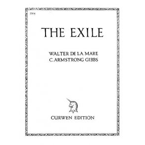 Armstrong Gibbs The Exile Voice/Piano
