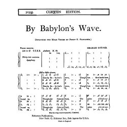 Gounod, C By Babylon's Wave Ttbb(Tonic)