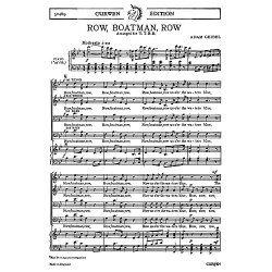 Adam Geibel: Row, Boatman, Row (TTBB)