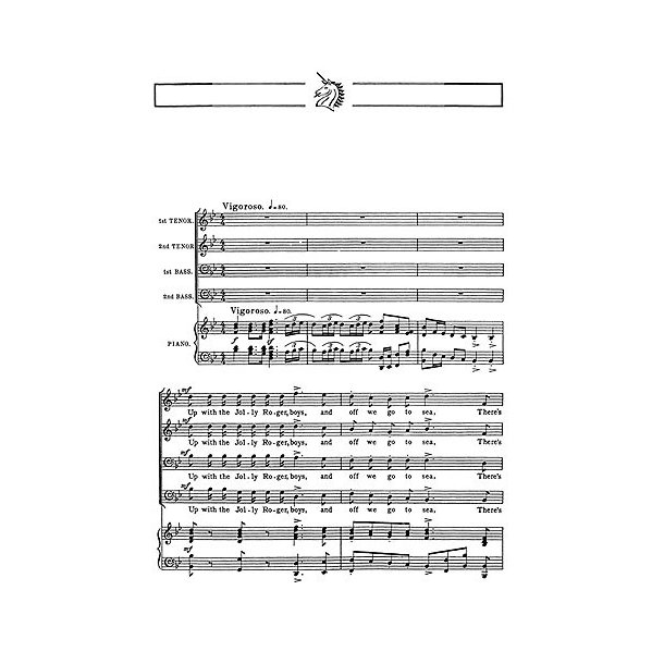 C.F. Chudleigh Candish: The Song Of The Jolly Roger (TTBB)