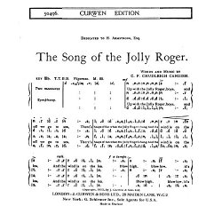C.F. Chudleigh Candish: The Song Of The Jolly Roger (TTBB Tonic Sol-Fa)