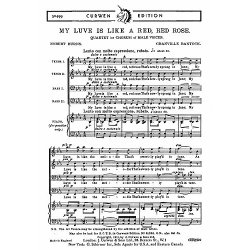 Bantock My Luve Is Like A Red, Red Rose Ttbb