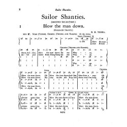 Terry Sailor Shanties Ttbb Tonic