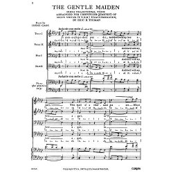 Eric H. Thiman: The Gentle Maiden (TTBB)