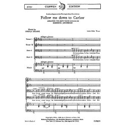 Jacobson, M Follow Me Down To Carlow Ttbb/Piano