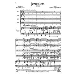C. Hubert Parry: Jerusalem (TTBB)