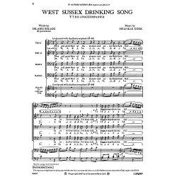 Cook, M West Sussex Drinking Song Ttbb