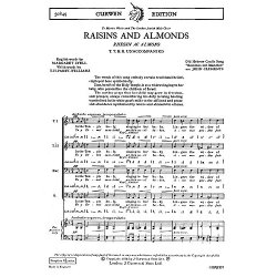 John Clements: Raisins And Almonds (TTBB)