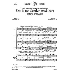 Eric Thiman: She Is My Slender Small Love