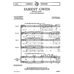 Davies, E Fairest Gwem Ttbb/Piano