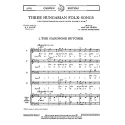 Seiber, M Three Hungarian Folk-songs Ttbb