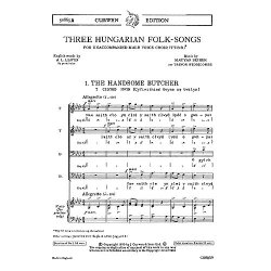 Seiber 3 Hungarian Folk-songs (Welsh) Ttbb