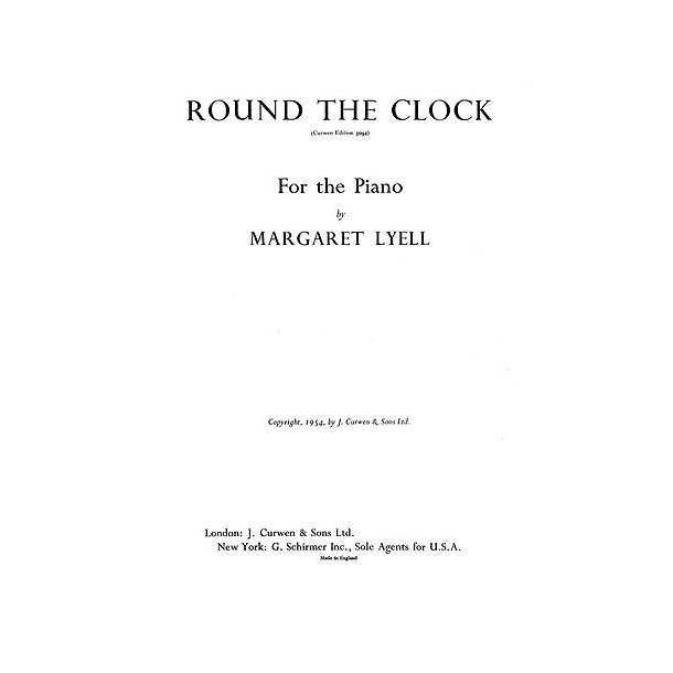 Lyell, M Round The Clock Piano