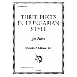 Craxton, H 3 Pieces In Hungarian Style Piano