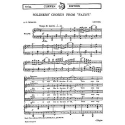 Gound Soldiers Chorus Faust Satb