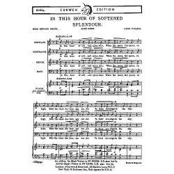 Pinsuti, C In This Hour Of Softened Splendour Satb