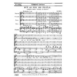 Handel But As For His People Satb