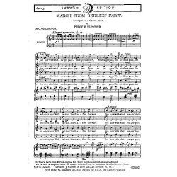 Fletcher March From Berloiz Satb