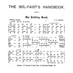 Lutkin The Babbling Brook Satb Tonic