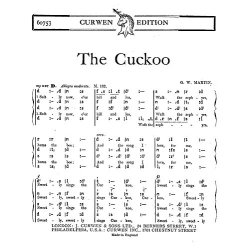 Martin The Cuckoo Satb Tonic