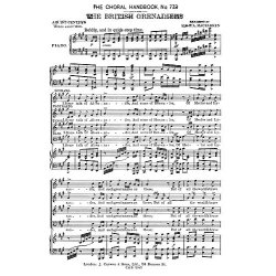 Macfarren British Grenadiers Satb