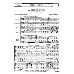 Pinsuti A Spring Song Satb