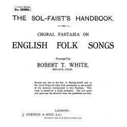 White English Folksongs Ttbb Tonic