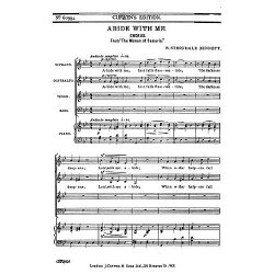 Bennett Abide With Me Satb
