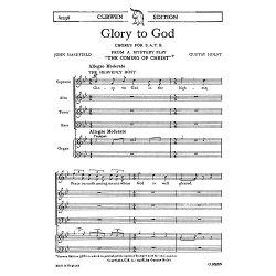 Holst Glory To God Satb