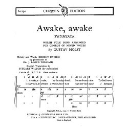 Holst Awake, Awake Satb Tonic Solfa