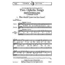 Naylor Two Ophelia Songs Sa