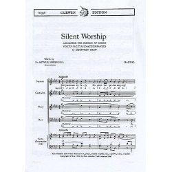 Handel: Silent Worship SATB