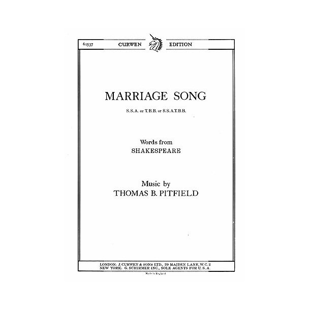 Thomas Pitfield: Marriage Song