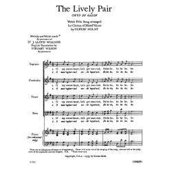 Holst: The Lively Pair And Green Grass SATB