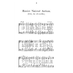 Lvoff Russian National Anthem Satb