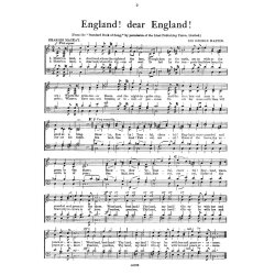 Martin England! Dear England! Satb