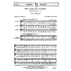 Arthur Sullivan: The Long Day Closes (SSA/PF)