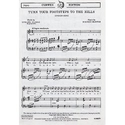 Maurice Blower: Turn Your Footsteps To The Hills